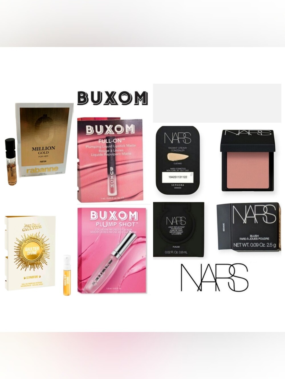NARS, BUXOM makeup Lot